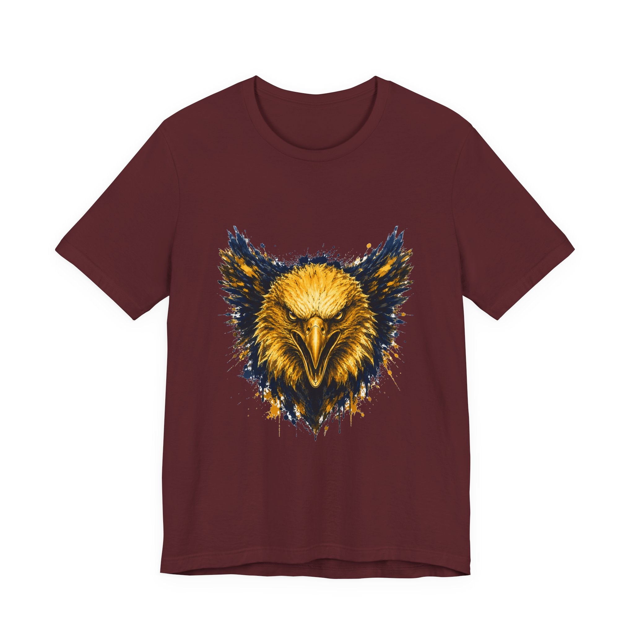 Eagle Logo Blue & Gold Tee