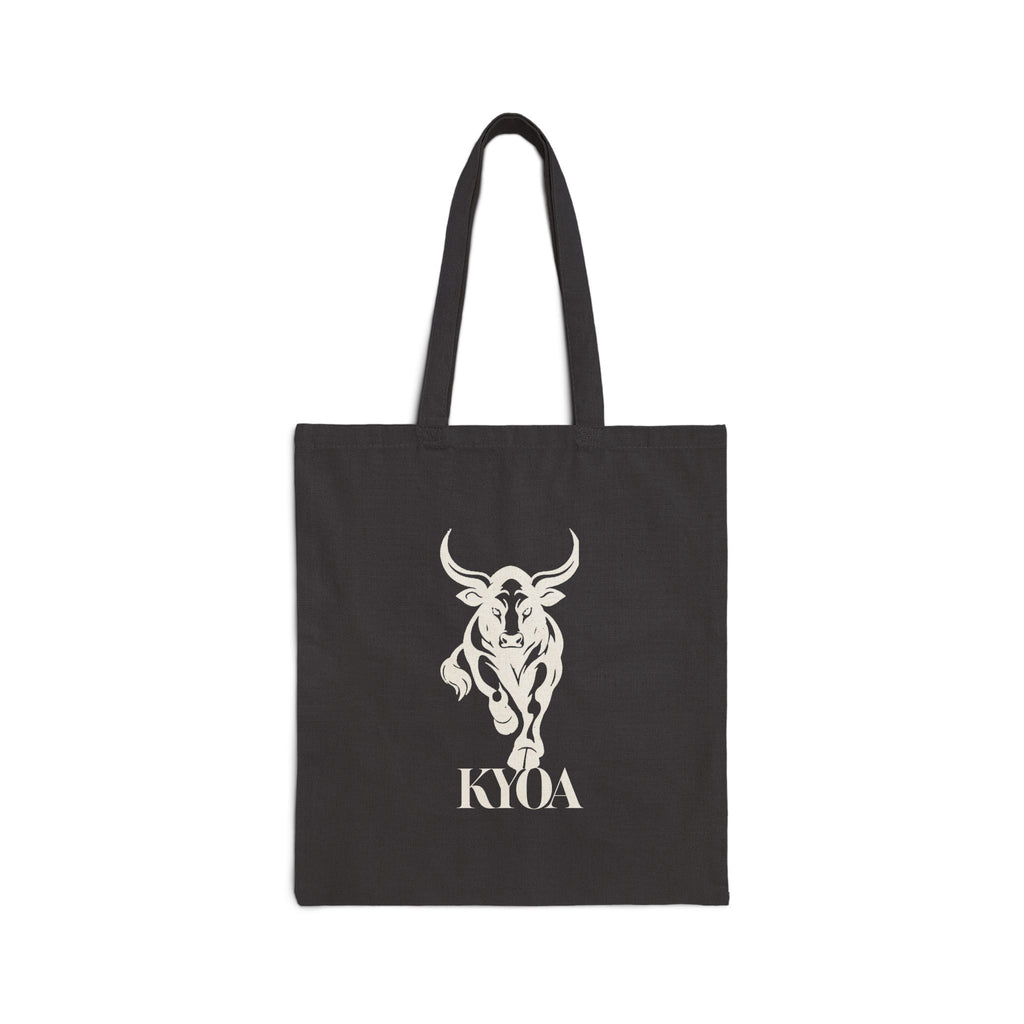 KYOA — The Bull · Canvas Tote (RELENTLESS)