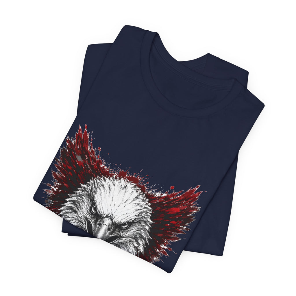 Eagle Logo Black & Red Tee