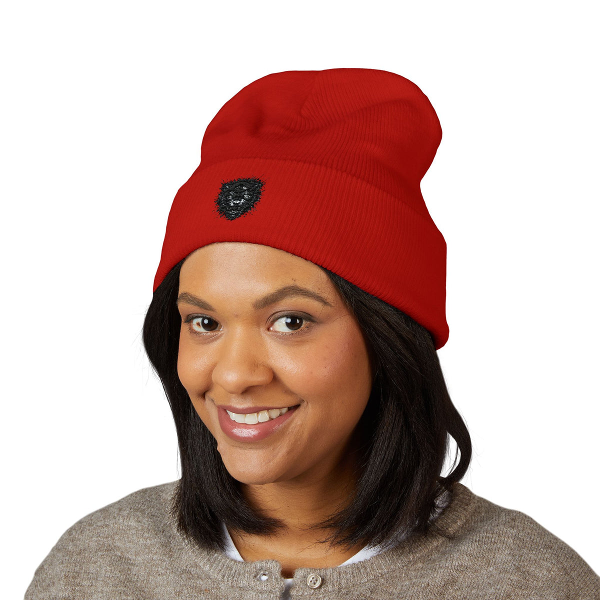 Panther — Embroidered Beanie