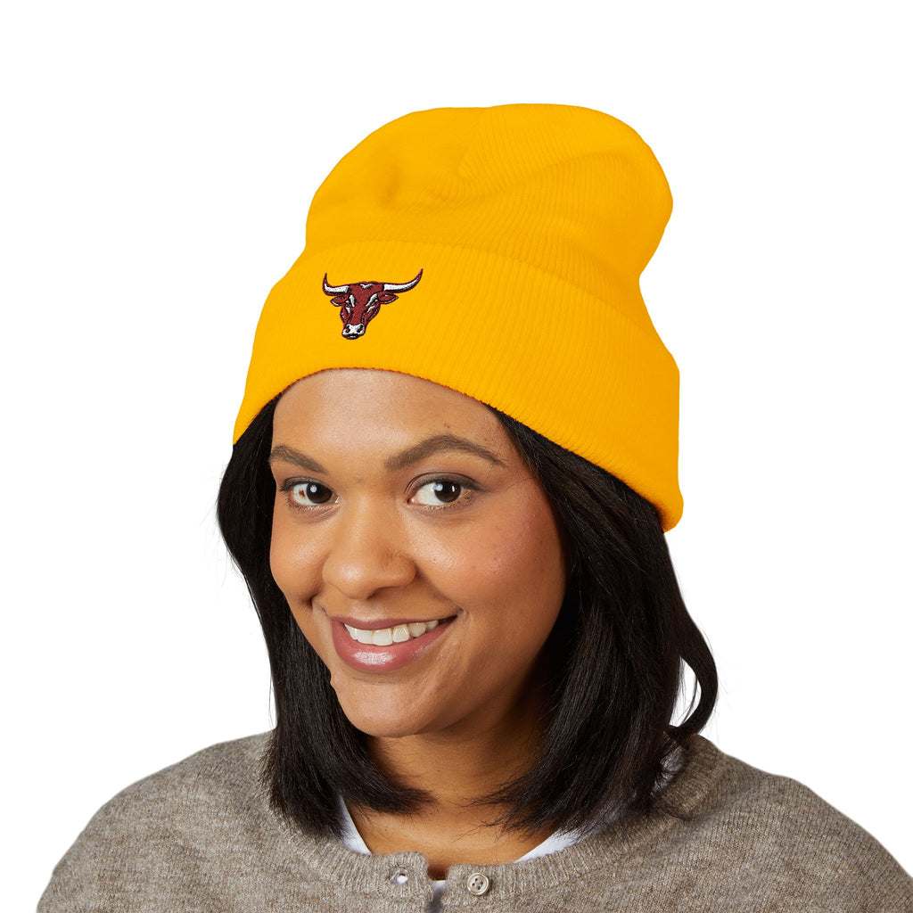 Longhorn — Embroidered Beanie