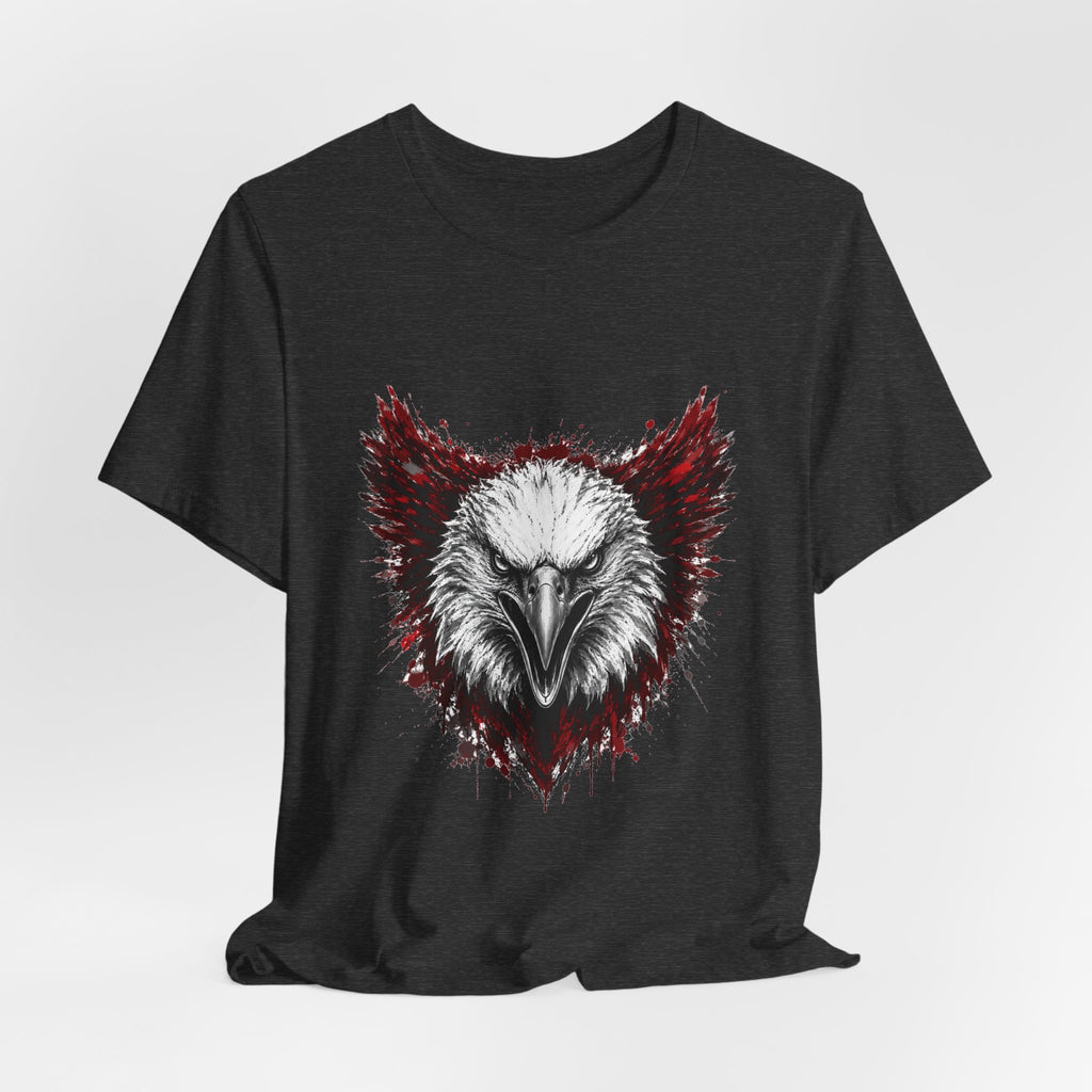Eagle Logo Black & Red Tee