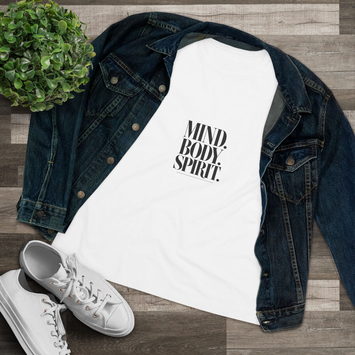 KYOA — Mind. Body. Spirit. Women's Tee