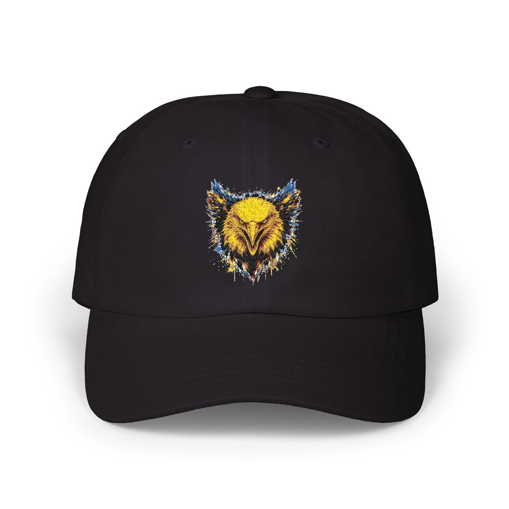Eagle (Blue & Gold) — Embroidered Dad Hat