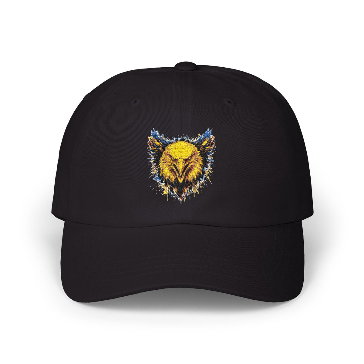 Eagle (Blue & Gold) — Embroidered Dad Hat