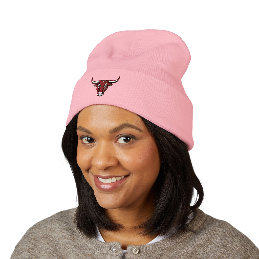 Longhorn — Embroidered Beanie