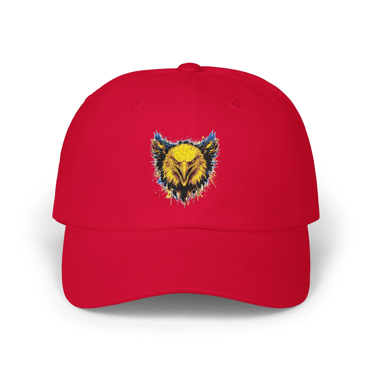 Eagle (Blue & Gold) — Embroidered Dad Hat