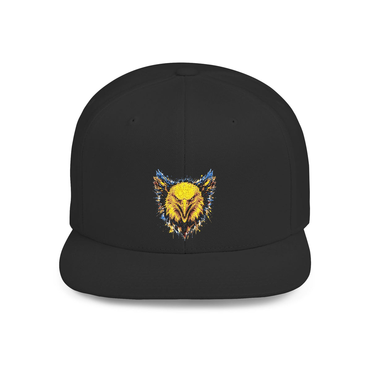 Eagle (Blue & Gold) — Flat-Bill Snapback