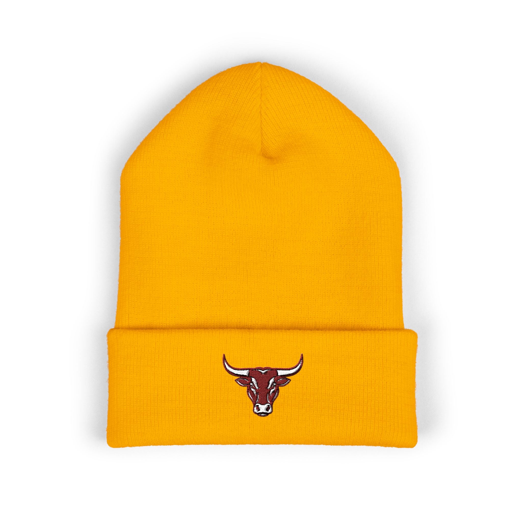 Longhorn — Embroidered Beanie