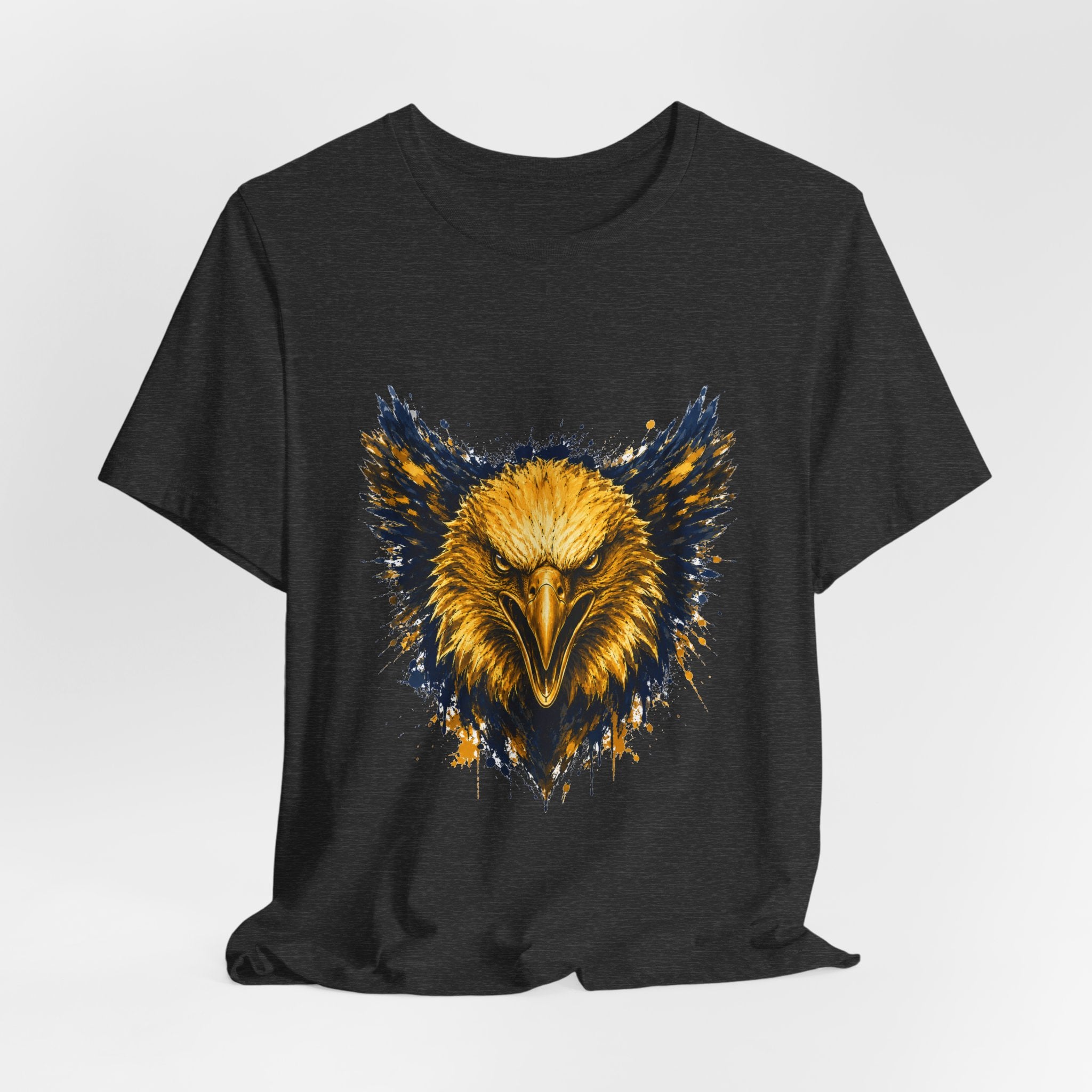 Eagle Logo Blue & Gold Tee