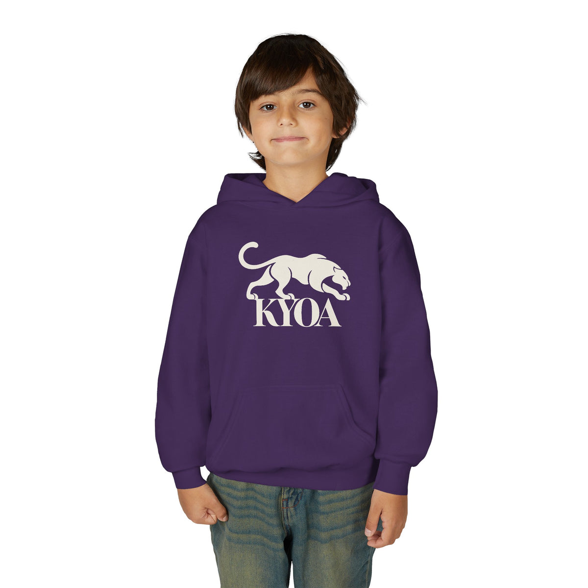 KYOA KIDS — The Panther · Kids Hoodie (DISCIPLINE)