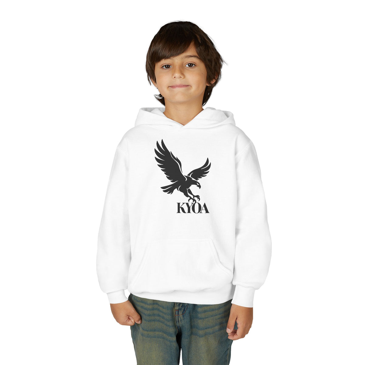 KYOA KIDS — The Eagle · Kids Hoodie (RISE)