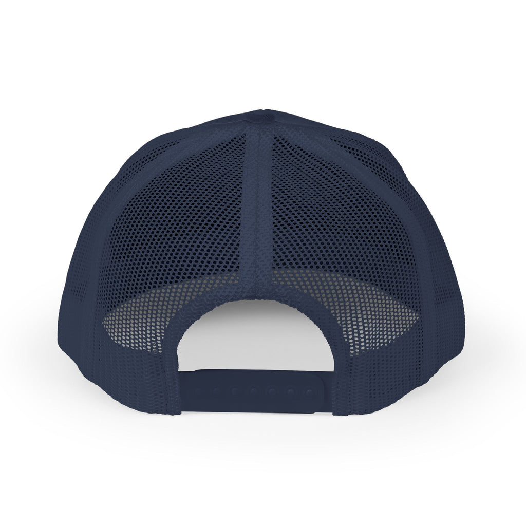 Eagle (Blue & Gold) — Snapback Trucker Hat