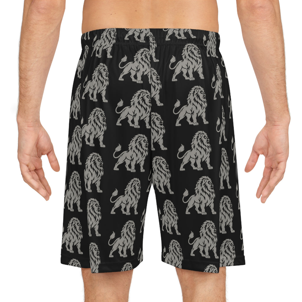 KYOA — The Lion · AOP Basketball Shorts (COURAGE)