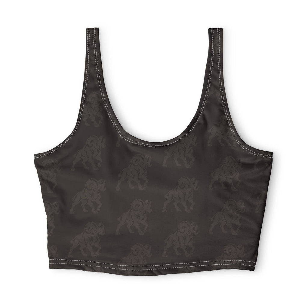 KYOA — The Ram · All-Over Monogram Sports Bra (HEADSTRONG)