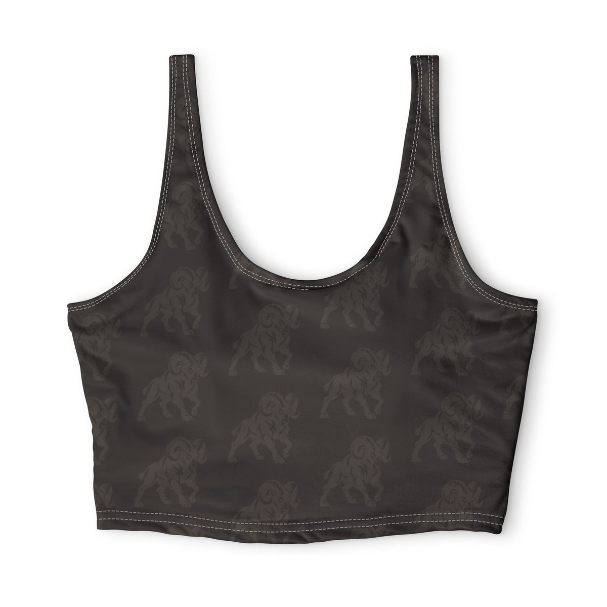 KYOA — The Ram · All-Over Monogram Sports Bra (HEADSTRONG)