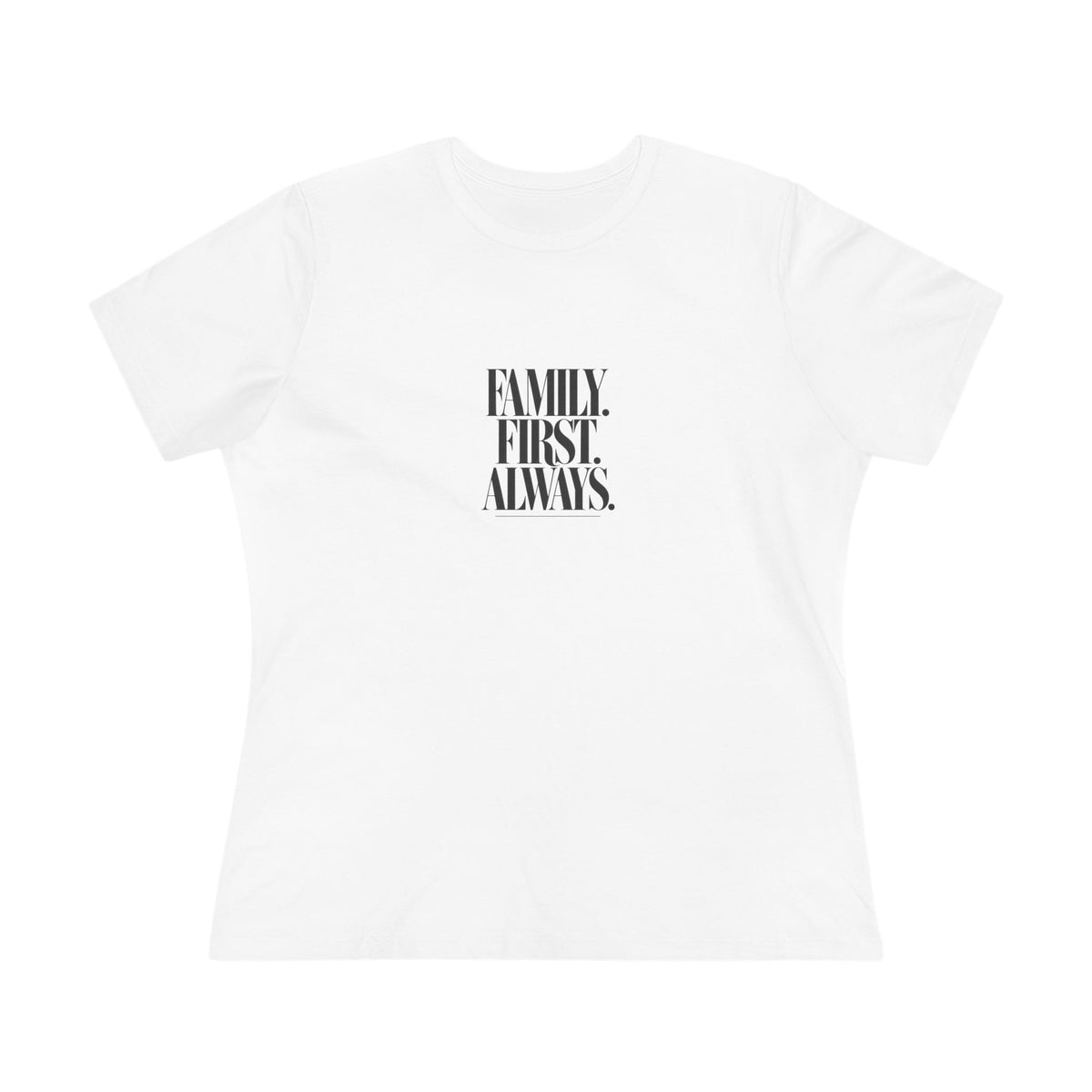 KYOA — Family First Always Women's Tee