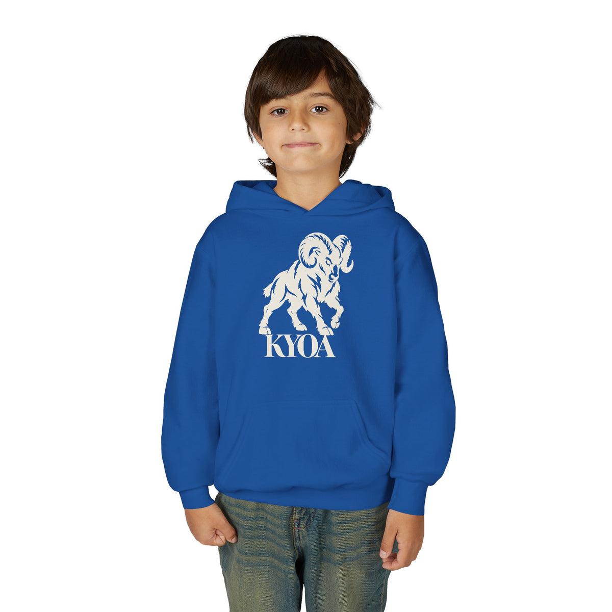KYOA KIDS — The Ram · Kids Hoodie (HEADSTRONG)