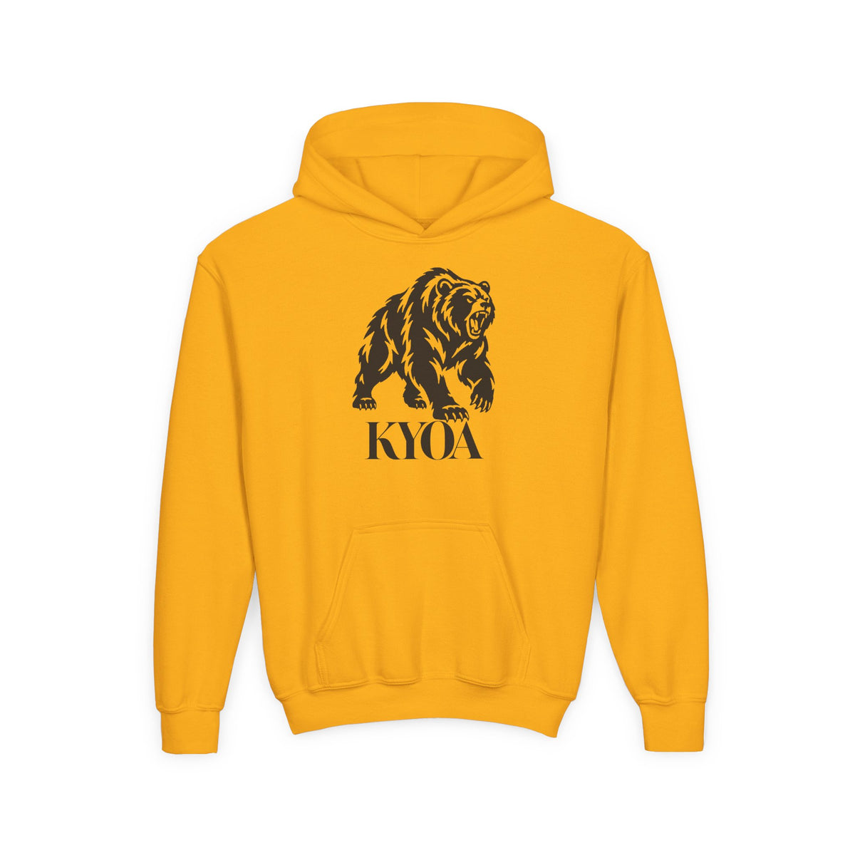 KYOA KIDS — The Bear · Kids Hoodie (STRENGTH)