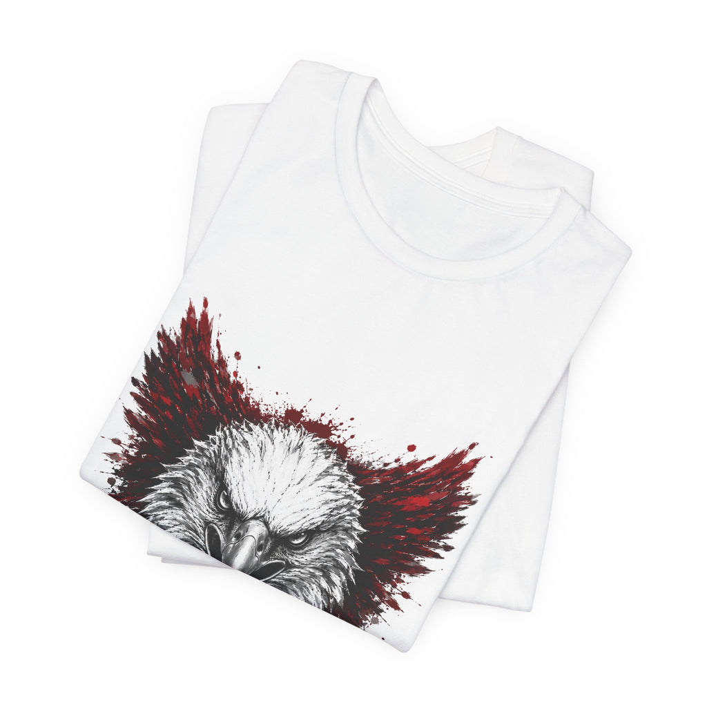 Eagle Logo Black & Red Tee