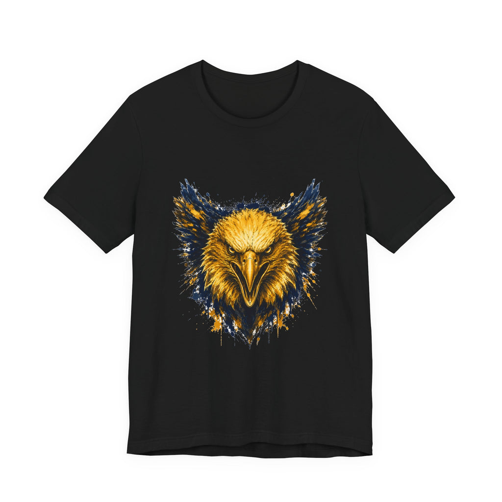 Eagle Logo Blue & Gold Tee