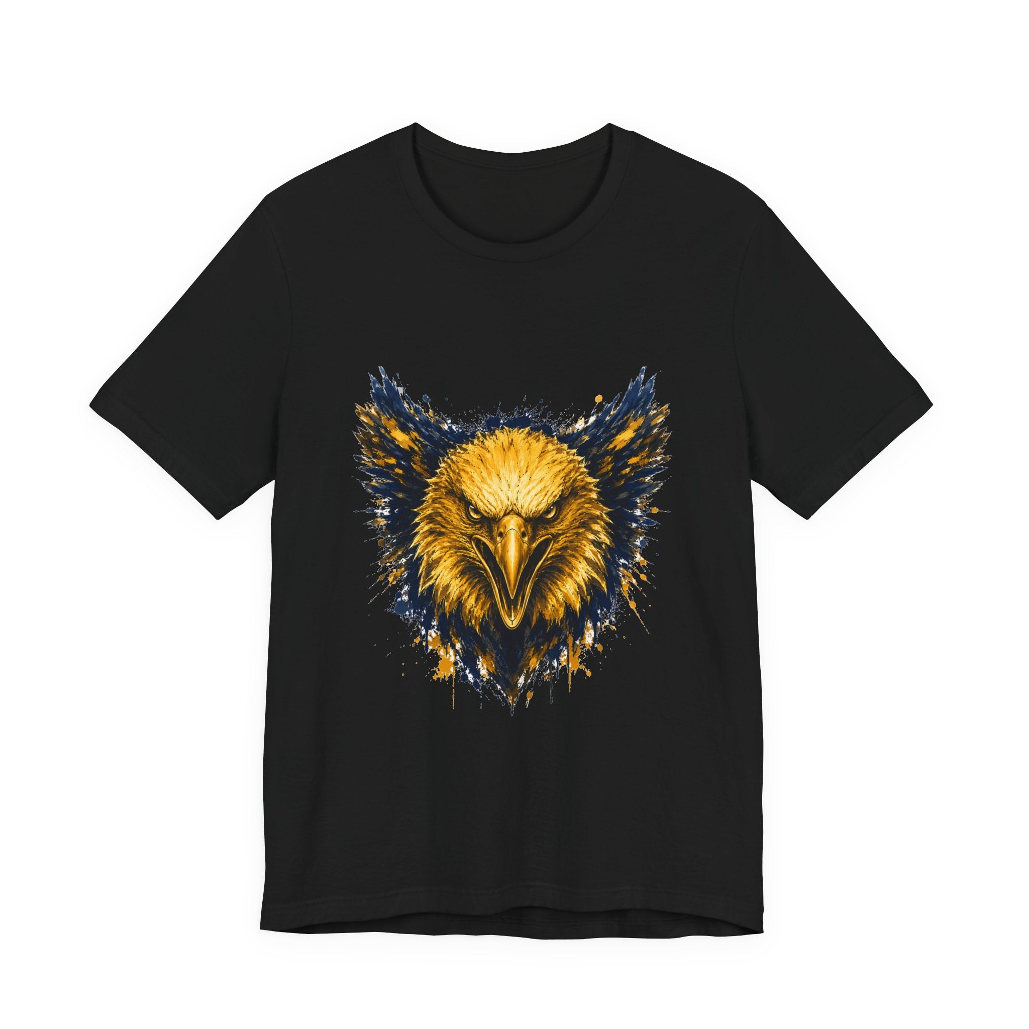 Eagle Logo Blue & Gold Tee