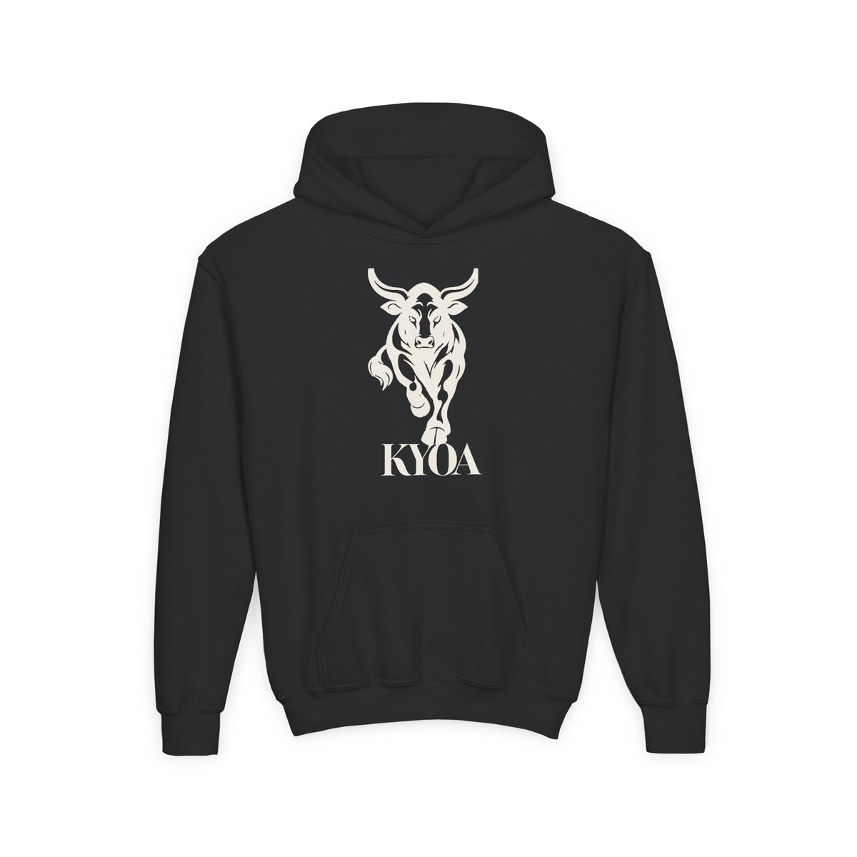 KYOA KIDS — The Bull · Kids Hoodie (RELENTLESS)