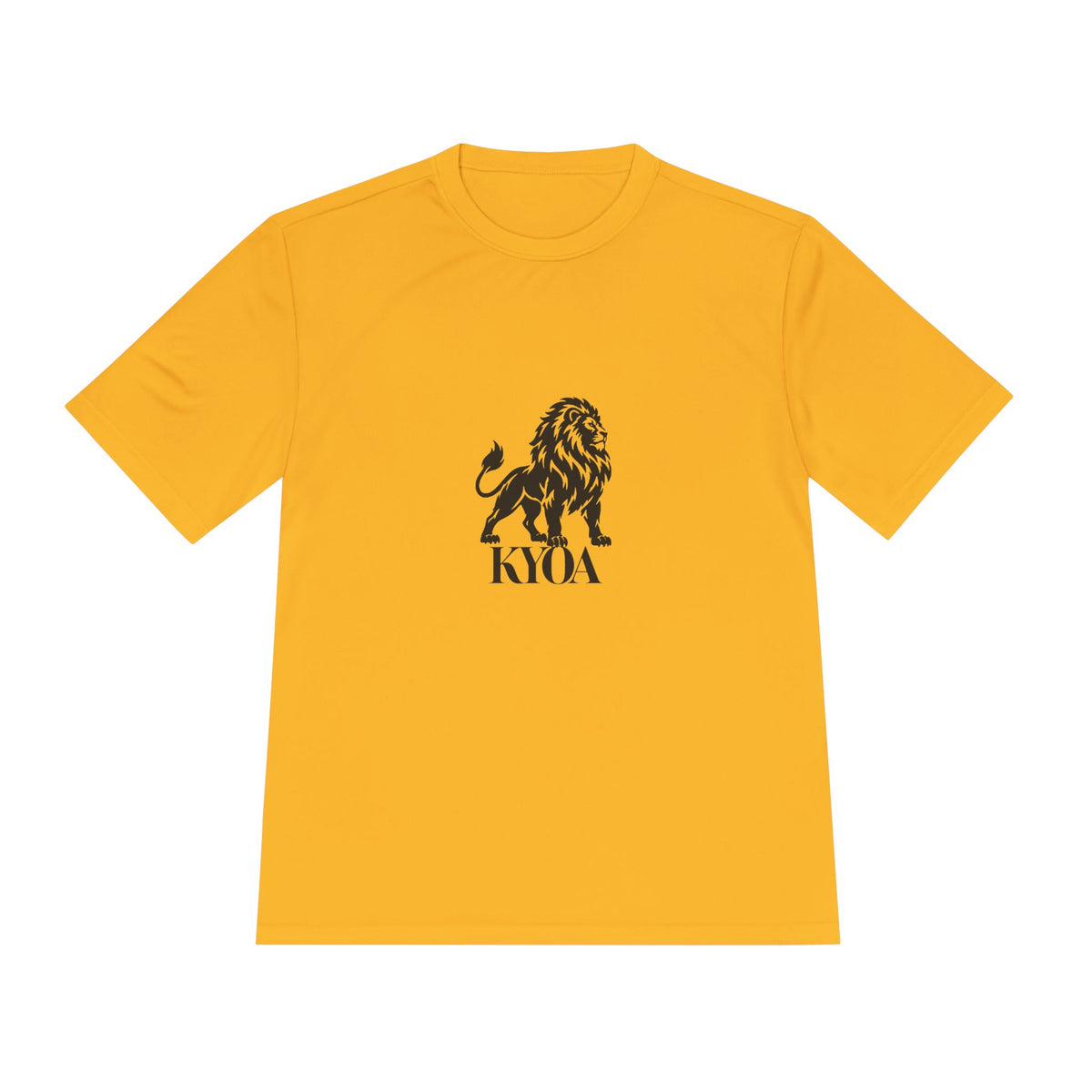 KYOA — The Lion · Performance Tee (COURAGE)