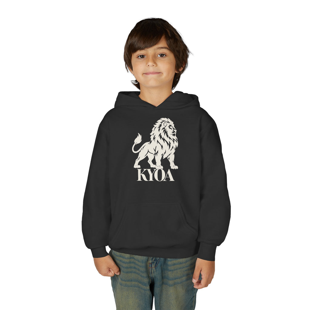 KYOA KIDS — The Lion · Kids Hoodie (COURAGE)