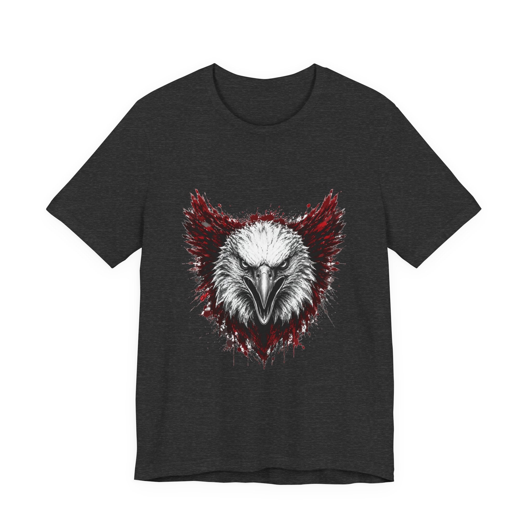 Eagle Logo Black & Red Tee
