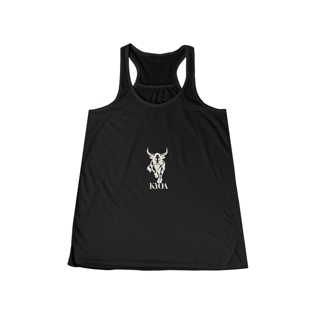 KYOA — The Bull · Women's Racerback (RELENTLESS)