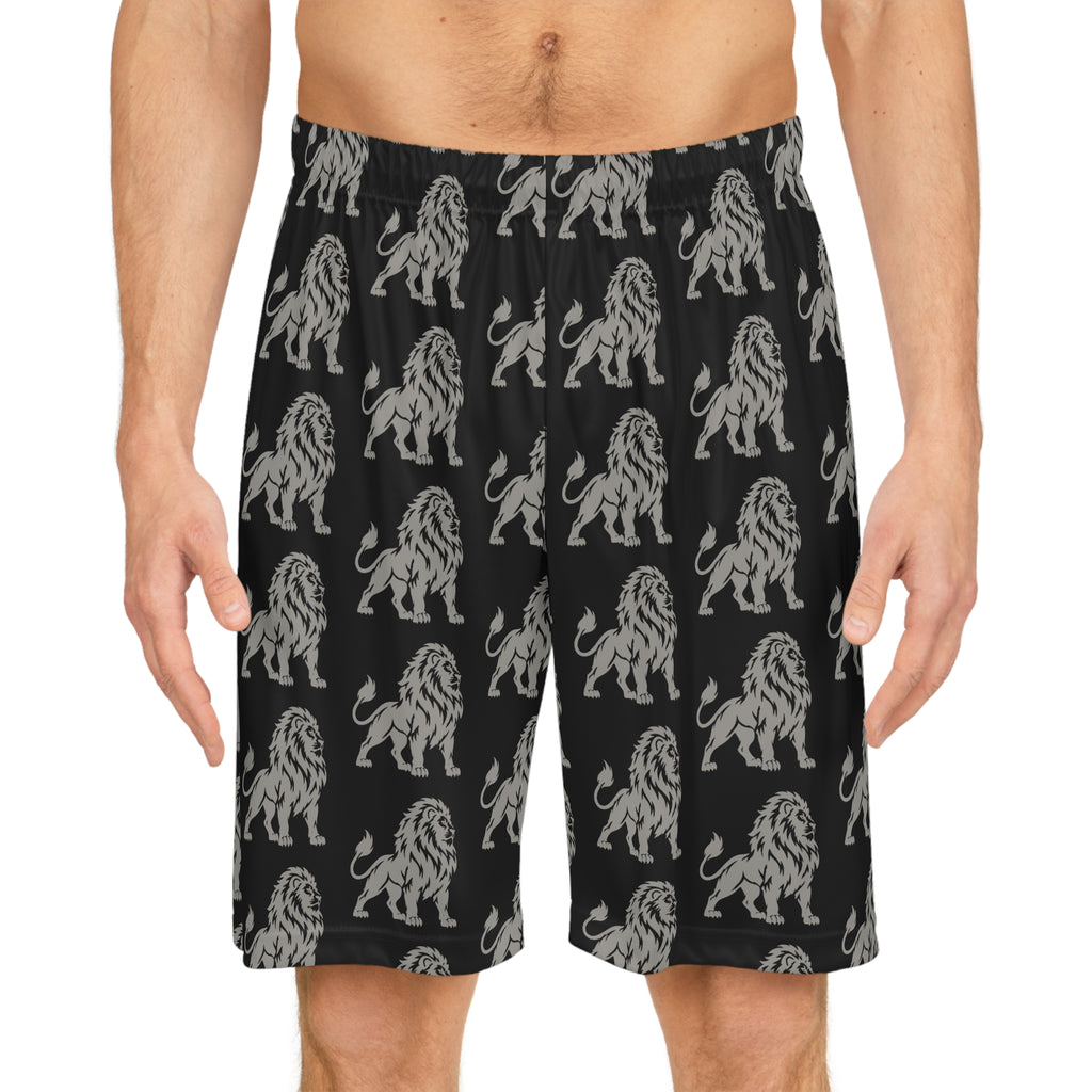 KYOA — The Lion · AOP Basketball Shorts (COURAGE)