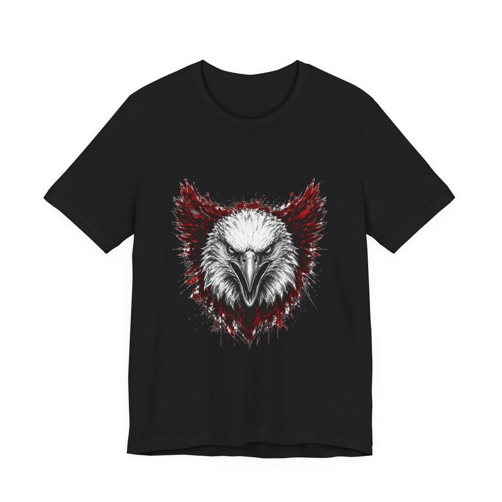 Eagle Logo Black & Red Tee