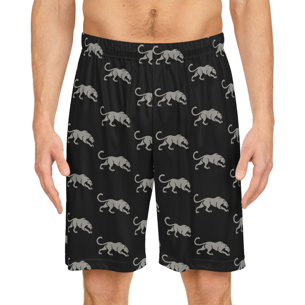 KYOA — The Panther · AOP Basketball Shorts (DISCIPLINE)