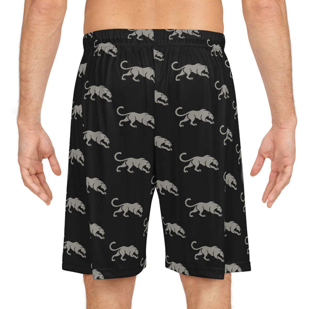 KYOA — The Panther · AOP Basketball Shorts (DISCIPLINE)