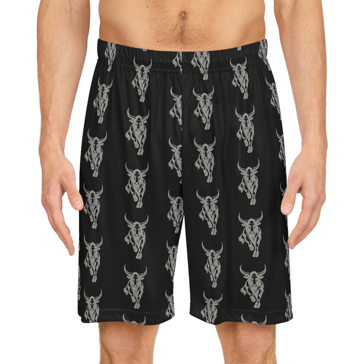 KYOA — The Bull · AOP Basketball Shorts (RELENTLESS)