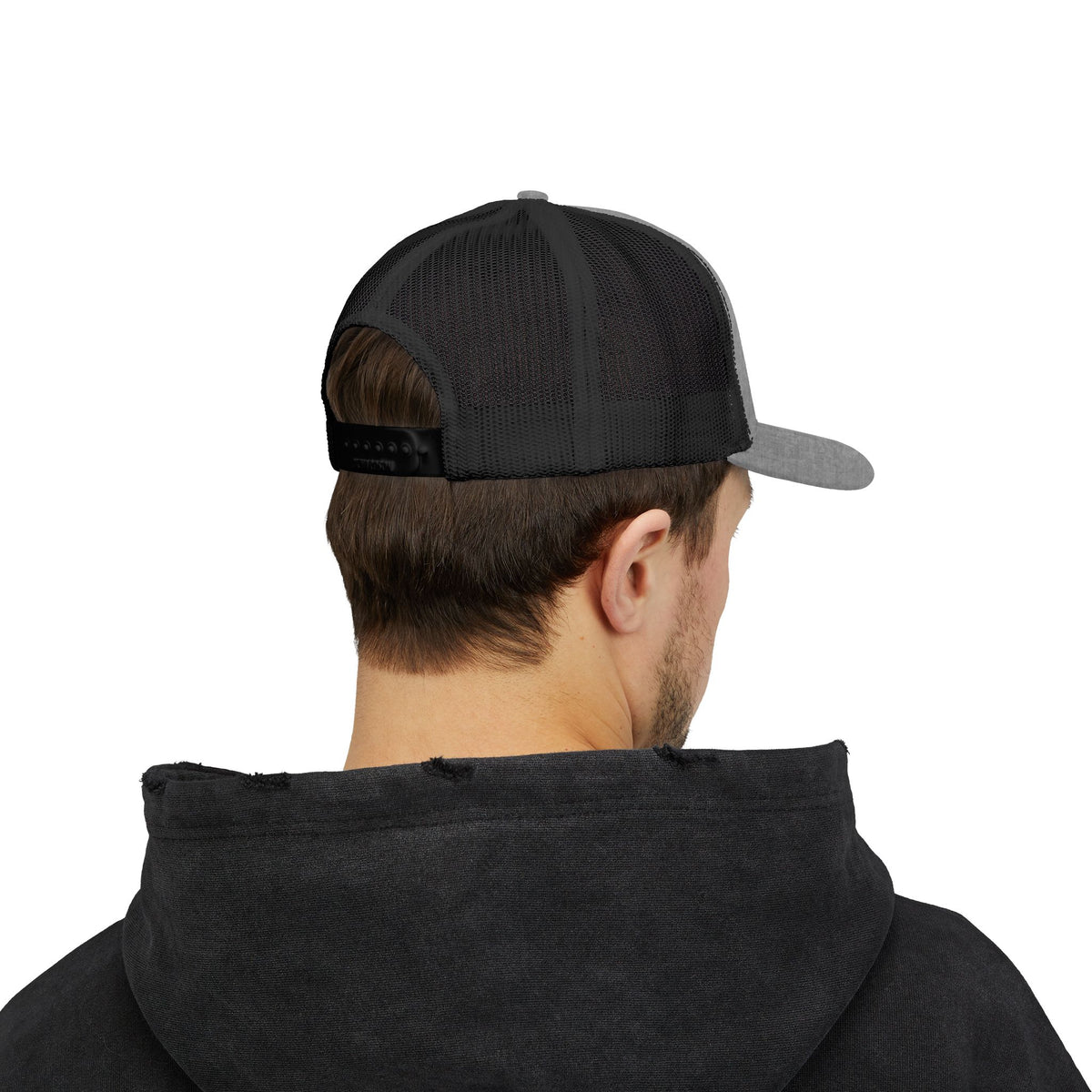 Eagle (Blue & Gold) — Snapback Trucker Hat
