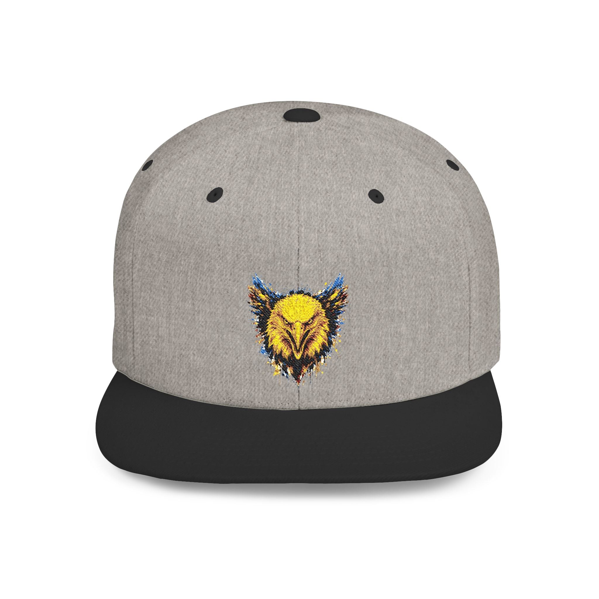 Eagle (Blue & Gold) — Flat-Bill Snapback
