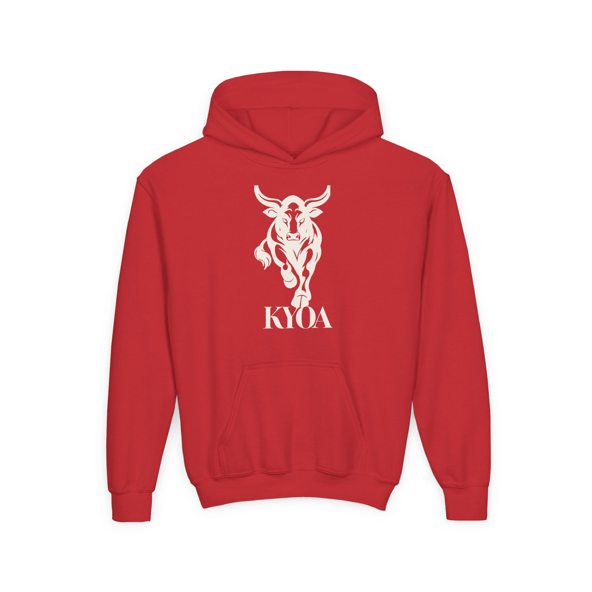 KYOA KIDS — The Bull · Kids Hoodie (RELENTLESS)