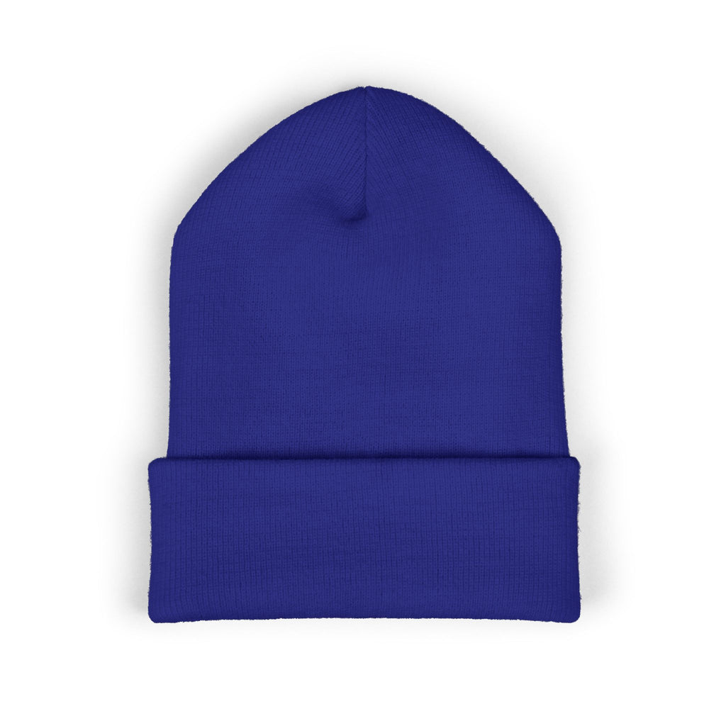 Eagle (Blue & Gold) — Embroidered Beanie