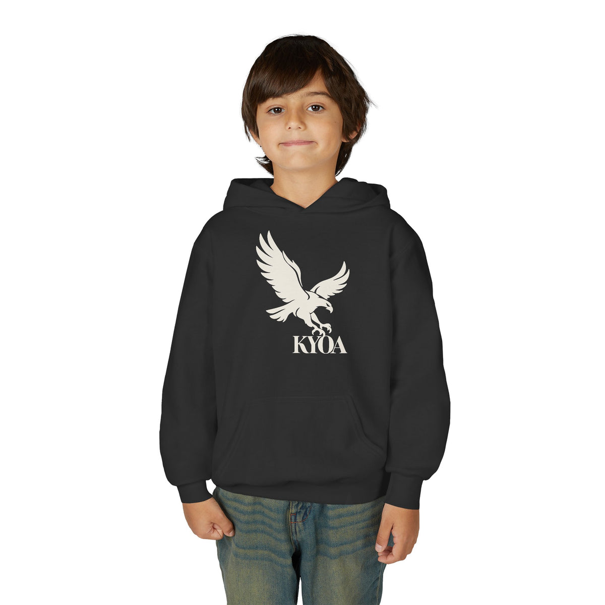 KYOA KIDS — The Eagle · Kids Hoodie (RISE)