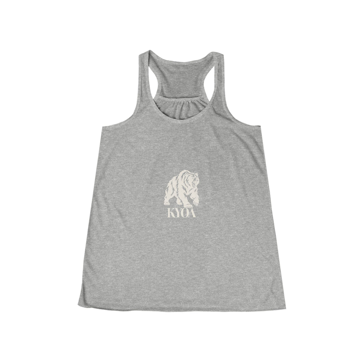 KYOA — The Bear · Women's Racerback (STRENGTH)