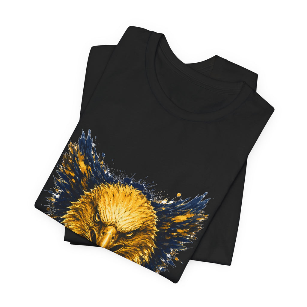 Eagle Logo Blue & Gold Tee