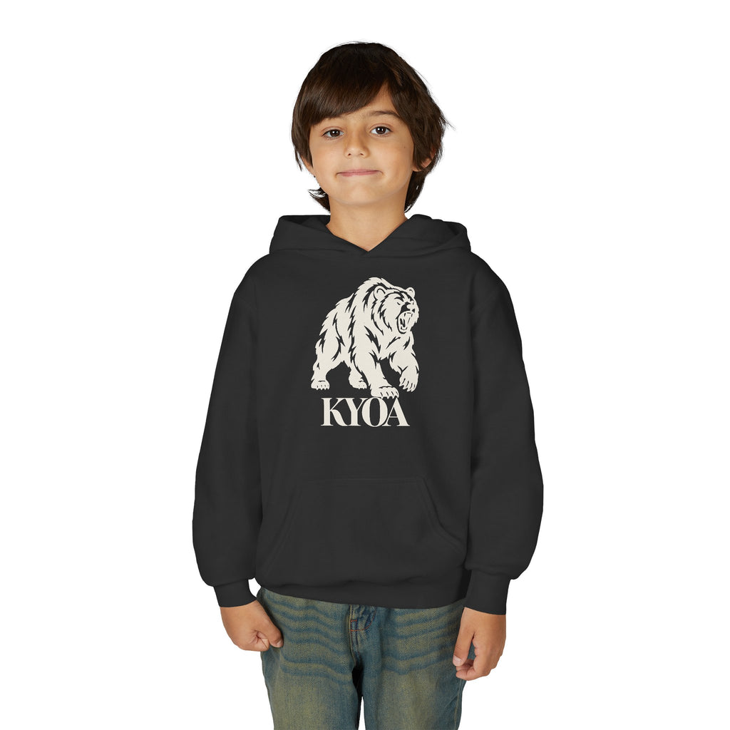 KYOA KIDS — The Bear · Kids Hoodie (STRENGTH)