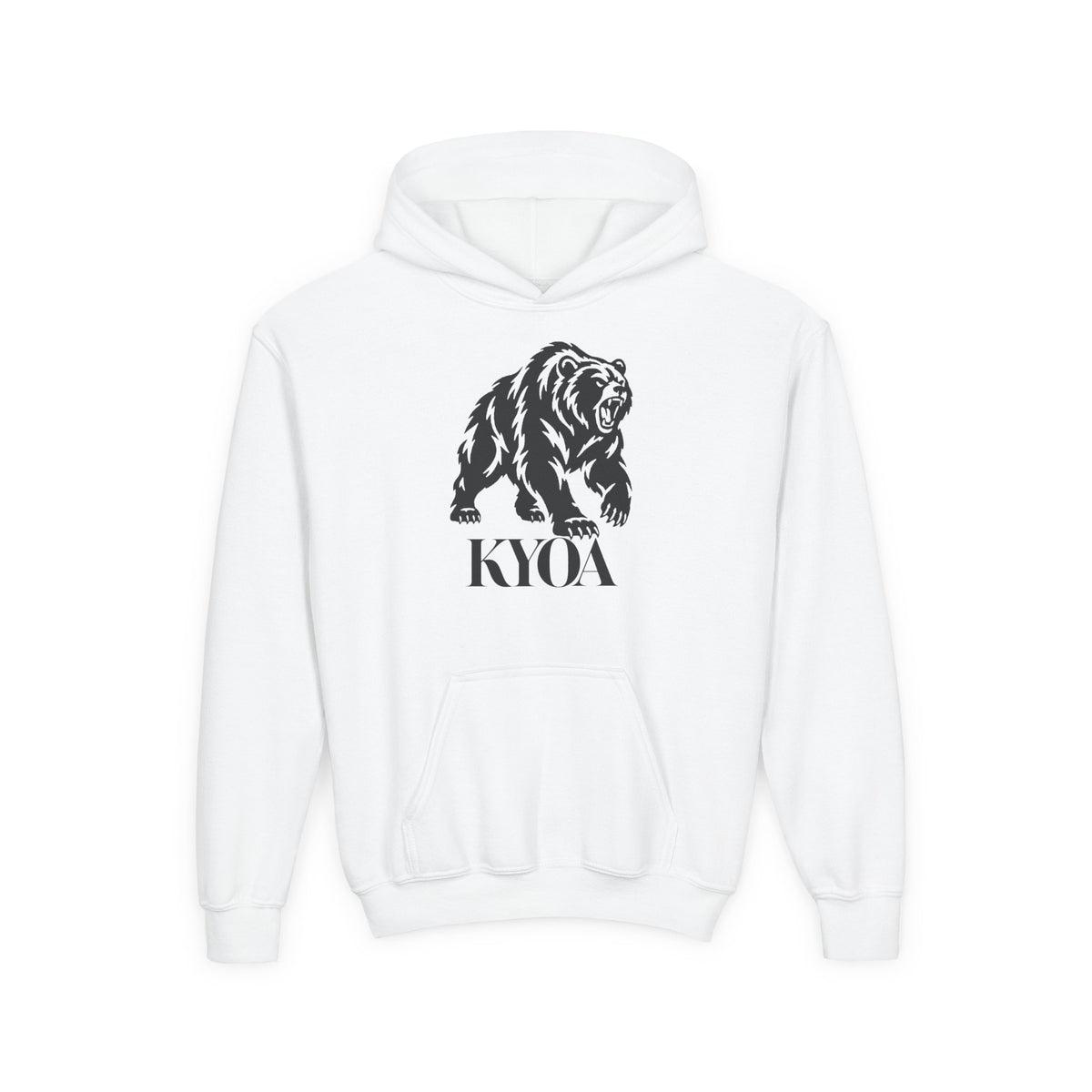 KYOA KIDS — The Bear · Kids Hoodie (STRENGTH)