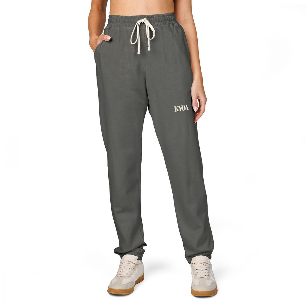 KYOA — Garment-Dyed Sweatpants