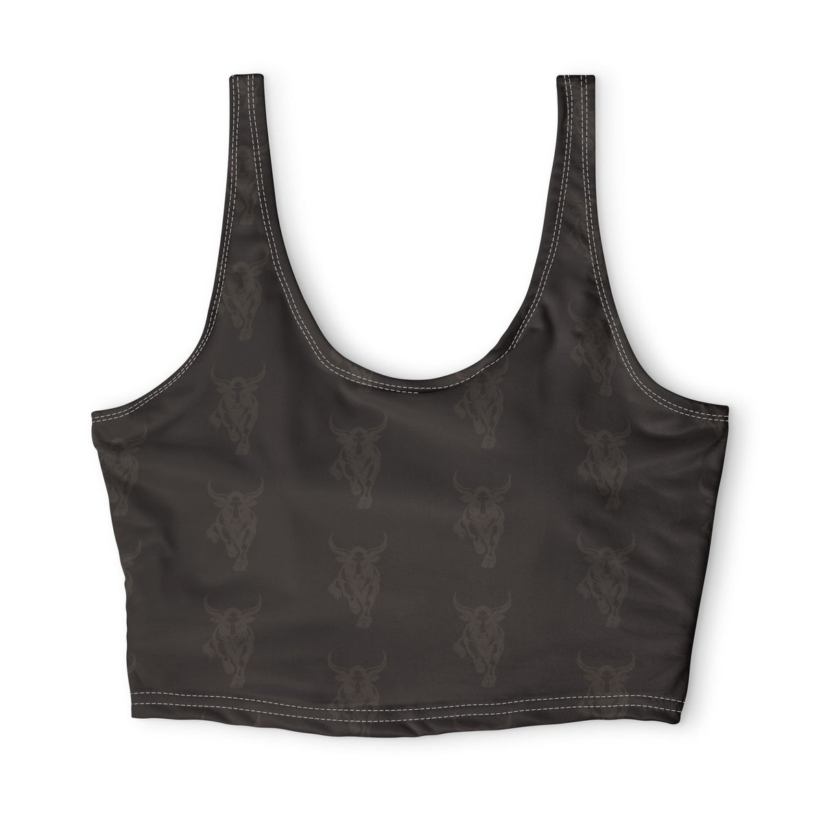 KYOA — The Bull · All-Over Monogram Sports Bra (RELENTLESS)