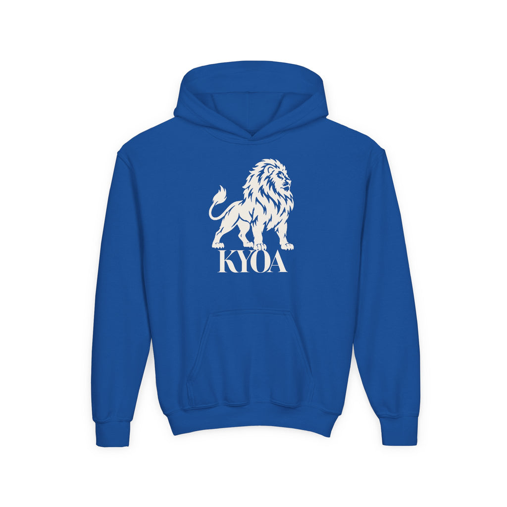 KYOA KIDS — The Lion · Kids Hoodie (COURAGE)