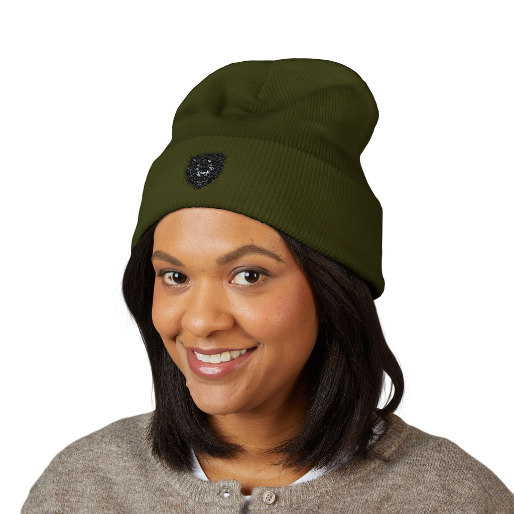 Panther — Embroidered Beanie