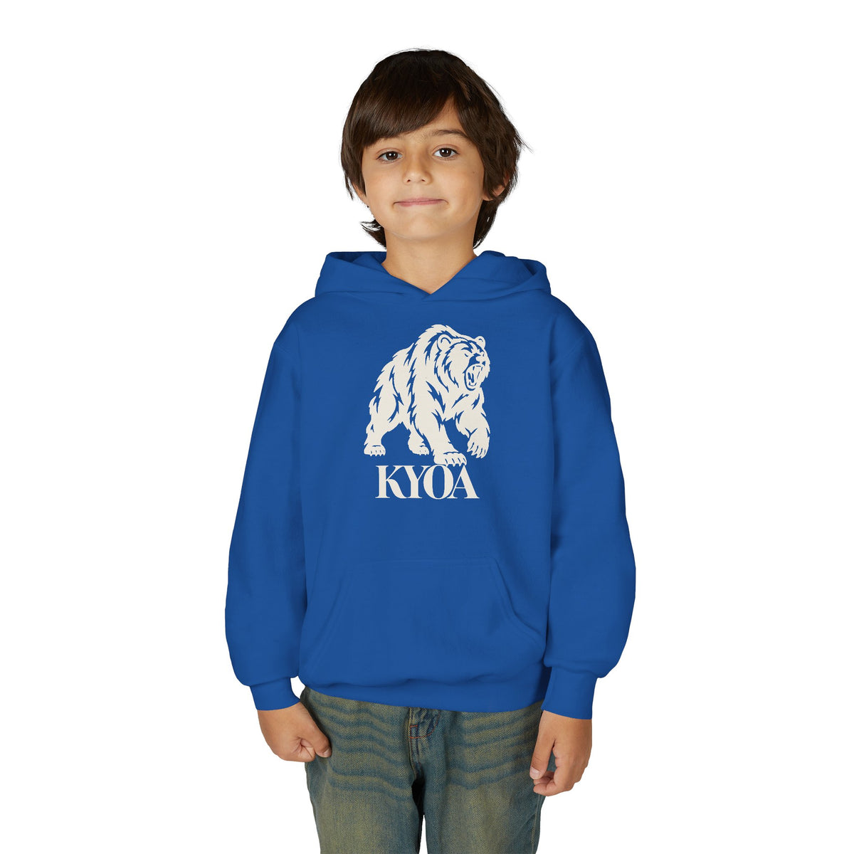 KYOA KIDS — The Bear · Kids Hoodie (STRENGTH)